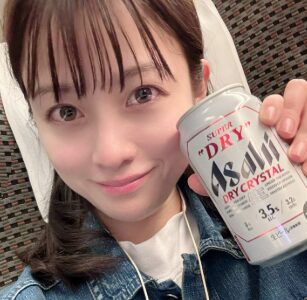 橋本環奈　ビール