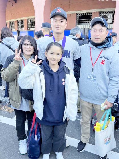 阿部葉太　家族　父　母　妹